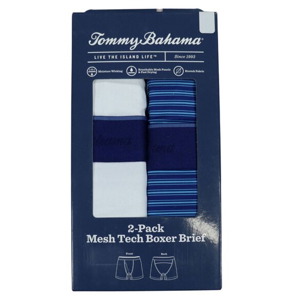 Tommy Bahama Other - Tommy Bahama 2-Pack Mesh Tech Boxer Brief Men's Underwear NWT Retail Boxed